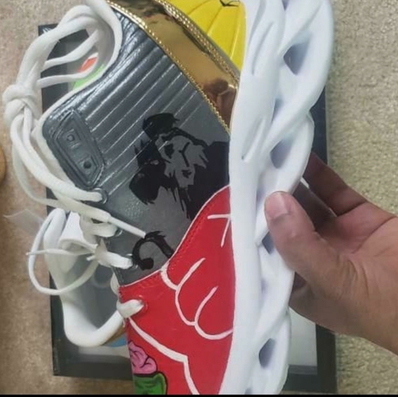 Custom 1 of 1 shoes by Andrew Lea and UB Reese - Picture 3 of 7